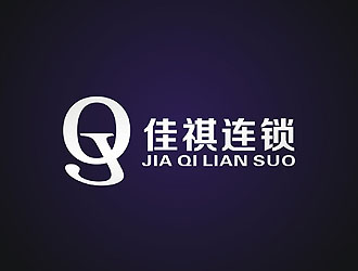 李泉輝的佳祺連鎖（JQ）logo設(shè)計