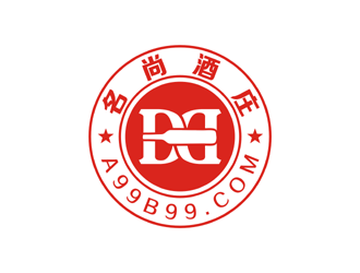 譚家強的名尚酒莊進(jìn)口紅酒logo設(shè)計