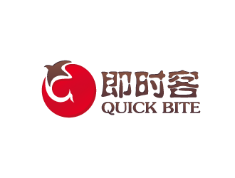 周金進的Quick bite 即食客logo設計