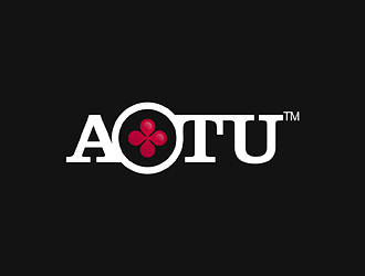 AOTU皮具英文字體商標設計logo設計