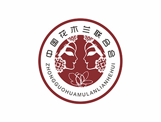 中國花木蘭聯(lián)合會徽章logo設(shè)計