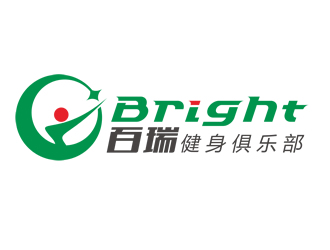 廖燕峰的百瑞 Bright 健身俱樂部logo設計