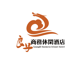 良子商務休閑酒店logo設計