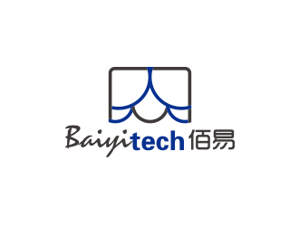 何錦江的佰易美容設備廠logo設計