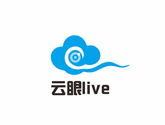 云眼live高科技logologo設計