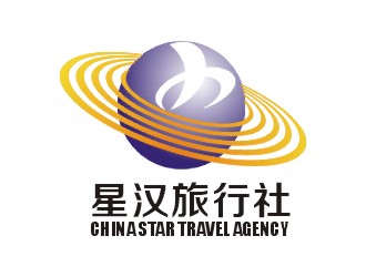 張友澆的星漢旅行社logo設計