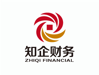 張曉明的北京知企財務顧問中心logo設計