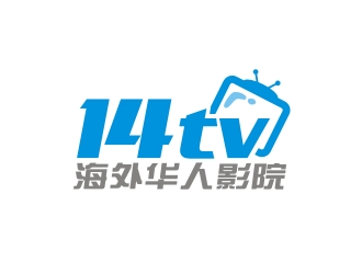 14TV 海外華人影院logo設計