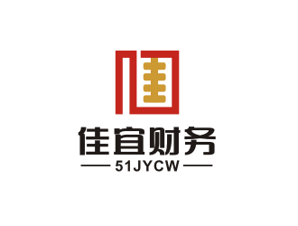 姜彥海的佳宜財務logo設計