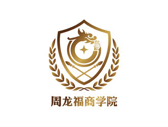 譚家強的周龍福商學院logo設計