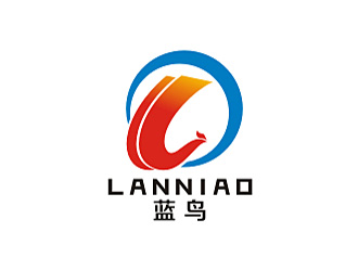 倪振亞的藍(lán)鳥logo設(shè)計