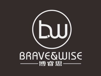 林思源的Brave&Wise博睿思咨詢公司logologo設計