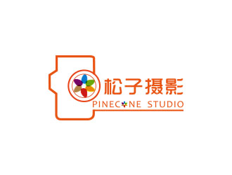 朱紅娟的松子攝影PINECONE STUDIOlogo設計