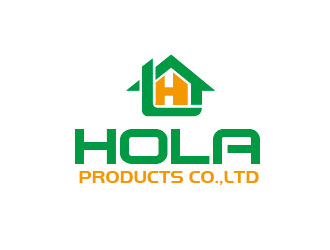 李賀的HOLA/HOLA PRODUCTS CO.,LTDlogo設計