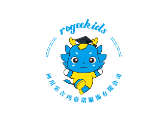 孫金澤的四川樂(lè)吉瑪?shù)壑Z服飾有限公司/ROGEEKIDSlogo設(shè)計(jì)