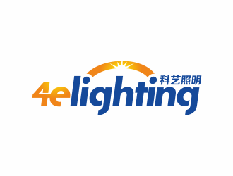 4elighting/科藝照明logo設(shè)計