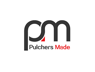 Pulchers Made英文線條日用品品牌logologo設計