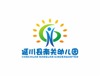 何嘉健的延川縣南關幼兒園logo設計