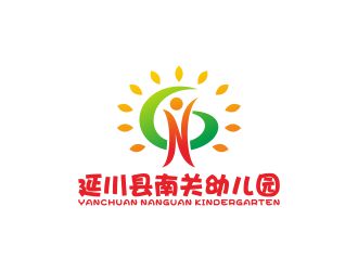 延川縣南關幼兒園logo設計