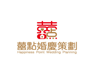 周金進的珠海囍點婚慶策劃logo設計