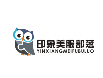 李正東的印象美服部落logo設計