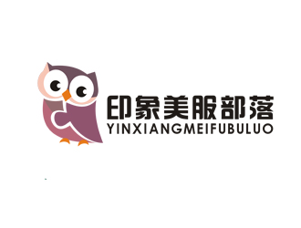 李正東的印象美服部落logo設計