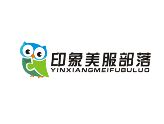 李正東的印象美服部落logo設計