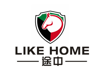 李正東的途中 like home民宿品牌logo設計logo設計