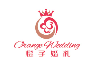 橙子婚禮logo設計