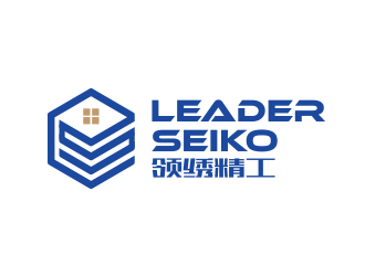 孫金澤的領繡精工/LEADER SEIKOlogo設計