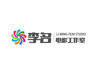 連杰的李名電影工作室（Li Ming Film Studio）標志設計logo設計