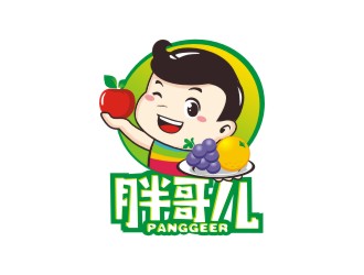 胖哥兒人物卡通logo設計logo設計