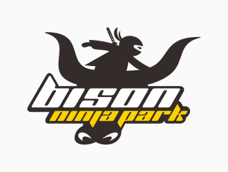 鐘華的Bison Ninja Parklogo設計