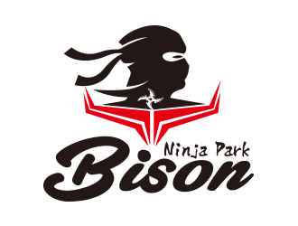 向正軍的Bison Ninja Parklogo設計