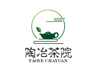 曾翼的陶冶茶院茶業品牌logo設計logo設計