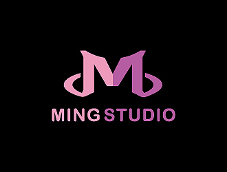 彭波的Ming哥studiologo設計