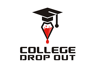 College Drop Outlogo設計