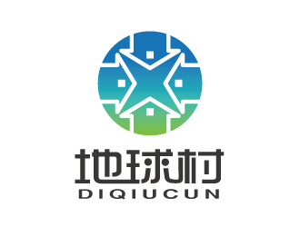 張俊的地球村網站LOGO設計logo設計