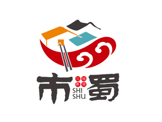 市蜀美食logo設計logo設計