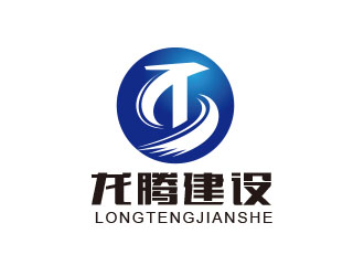 朱紅娟的龍騰建設集團logo設計