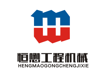 李杰的HM/恒懋工程機械logo設計