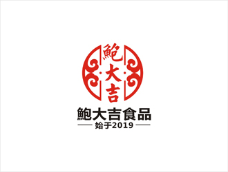 鮑大吉食品品牌logologo設(shè)計