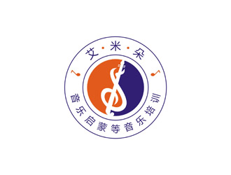 丁小鈺的艾米朵logo設計