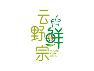 張俊的云野鮮宗logo設計