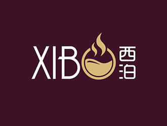 吳曉偉的西泊西餐咖啡店logo設計logo設計