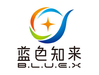 向正軍的上海藍色知來科技有限公司logo設計