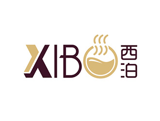 西泊西餐咖啡店logo設計logo設計