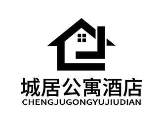 張俊的城居公寓酒店logo設(shè)計(jì)