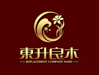 鐘炬的東升良木（北京）花藝有限責(zé)任公司logo設(shè)計(jì)