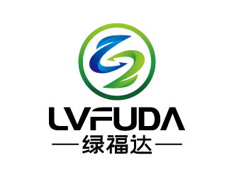 張俊的綠福達品牌升級logo設計